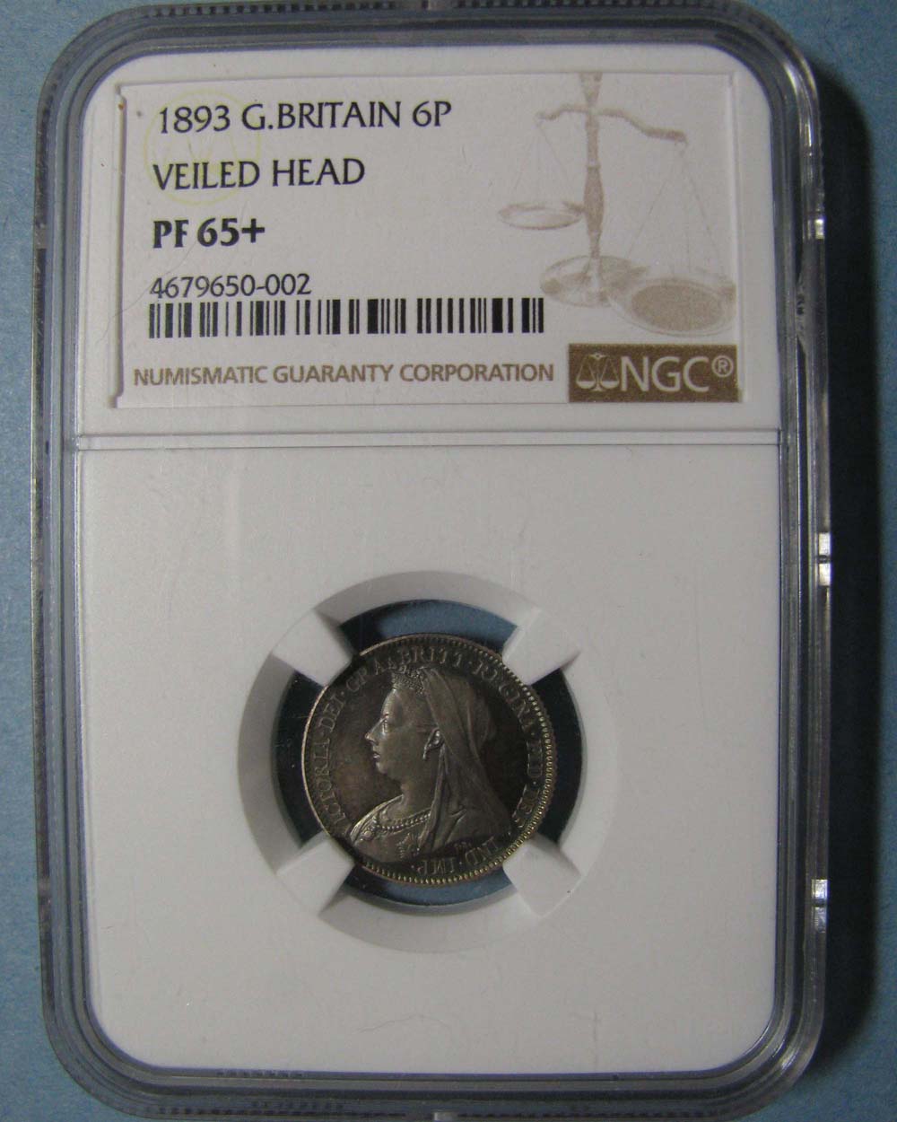 Gem-Toned-1893-Victoria-Six-Pence